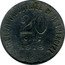 France 20 Centimes Blois. Industrial and Commercial Union 1918  SYNDICAT INDUSTRIEL ET COMMERCIAL 20 CENT 1918 coin reverse