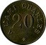 France 20 Centimes (Paris. A L’Ami Charles) 20 C. A L'AMI CHARLES coin reverse