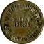 France 20 Centimes (Paris. Anatole Augueux) TÉLEPH. 128,25 ANATOLE AUGUEUX 8, RUE TURBIGO coin obverse