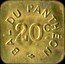 France 20 Centimes Paris. Bal du Pantheon 1917 ND 20 C. BAL DU PANTHÉON coin obverse