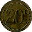 France 20 Centimes Paris. Seine. Redon ND (1917) 20 C coin obverse