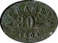 France 20 Centimes Paris. Seine. Alhambra 1904 20 С ALHAMBRA 1904 coin reverse