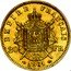 France 20 Francs Napoleon III. Essai E 1861 E  EMPIRE FRANÇAIS 1861 20 FR coin reverse