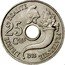 France 25 Centimes Essai by Peter 1913 25 CMES 1913 LIBERTÉ ÉGALITÉ FRATERNITÉ coin reverse