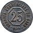 France 25 Centimes (Gard Commercial Groups) GROUPES COMMERCIAUX DU GARD 25 1917 coin obverse