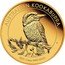Australia 25 Dollars Australian Kookaburra. Elizabeth II 2021 P Proof AUSTRALIAN KOOKABURRA AH P 2021 1/4 OZ 9999 GOLD coin reverse