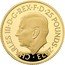 UK 25 Pounds (Charles III Dame Shirley Bassey) CHARLES III D G REX F D 25 POUNDS 2023 MJ coin obverse