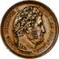 France 3 Centimes (Essai by Domard) LOUIS PHILIPPE I ROI DES FRANÇAIS DOMARD. F. coin obverse