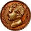 France 3 Centimes Essai Heavy. Napoleon II 1816 X# E7 NAPOLEON II EMPEREUR coin obverse