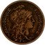 France 5 Centimes (Daniel-Dupuis Uniface) REPUBLIQUE FRANÇAISE coin obverse