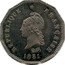 France 5 Centimes Essai 12-sided by Dupre 1881 A REPUBLIQUE FRANCAISE DUPRÉ 1881 coin obverse