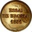 France 5 Centimes (Essai) ESSAI DE BRONZE 1851 coin reverse