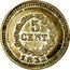 France 5 Centimes (Henri V Pretender) X# 15 5 CENT. 1832 coin reverse