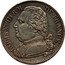 France 5 Francs (Comte D'Artois Visit to Lille Mint) TIOLIER LOUIS XVIII ROI DE FRANCE coin obverse
