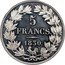 France 5 Francs Louis Philippe I. Pattern by Caunois 1830  5 FRANCS. 1830. coin reverse