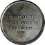 France 5 Francs (Louis Philips I. Essai by Montagny) CONCOURS DE LA PIECE DE 5 FRANCS 28 FEVRIER 1831 coin reverse