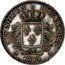 France 5 Francs Louis XVIII. Essai by Tiolier 1814 A SIT NOMEN DOM BENED 1814 A coin reverse