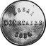France 5 Francs (Satirical coinage. Mac-Mahon.) X# E51 ESSAI MONETAIRE 1874 coin reverse