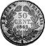 France 50 Centimes E - Essai 1861 E KM# EF26 50 CENT 1862 E EMPIRE FRANÇAIS coin reverse