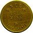 France 50 Centimes (Laon. American Bases) NCO OPEN MESS LAON, FRANCE coin obverse