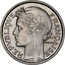 France 50 Centimes Morlon Pattern 1939  REPVUBLIQVE FRANCAISE MORLON coin obverse