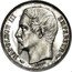 France 50 Centimes Napoleon III. Big Head 1853 A (fr) F186/1 NAPOLEON III EMPEREUR BARRE coin obverse
