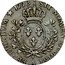 France 1/10 ECU (King Louis XV) SIT NOMEN DOMINI BENEDICTUM 1773 coin reverse