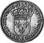 France 1/12 ECU Louis XIII. Piedfort 1743 A KM# P40 A SIT NOMEN DOMINI BENEDICTVM 1643 coin reverse