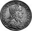 France 1/2 ECU Louis XIII 1643A KM# P44 LVDOVICS XIII D G FR ET NAV REX coin obverse