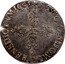 France 1/2 Franc (Henri IV. Dijon) H SIT. NOMEN. DOMINI. BENEDICTVM 1601 coin reverse