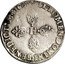 France 1/2 Franc (Henri IV) SIT NOMEN DNI BENEDICTUM 1600 H coin reverse
