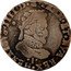 France 1/2 Franc (Henri IV. Limoges) HENRICVS IIII D G FRANC ET NAVA REX I coin obverse