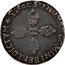 France 1/2 Franc (Henri IV. Montpellier) SIT. NOMEN. DOMINI. BENEDICTVM H 1602 coin reverse