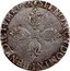 France 1/2 Franc (Henri IV. Toulouse. M) H SIT. NOMEN. DOMINI. BENEDICTVM 1606 coin reverse