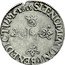 France 1/2 Franc (Louis XIII. L) .SIT. NOMEN. DNI. BENEDICTVM. 1615 coin reverse