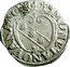 France 1/2 Groschen (Charles IV and Nicole) MONETA NOVA NANC coin reverse