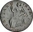 UK 1/2 Penny (Pattern) KM# PnN33 BRITAN NIA 1694 coin reverse