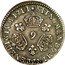 France 1/20 ECU (Louis XIV) SIT. NOMEN. DOMINI. BENEDICTVM 1711 coin reverse