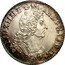 France 1/4 ECU (Louis XIV 2nd Type) LVD XIIII D G FR ET NAV REX coin obverse
