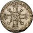 France 1/4 ECU (Louis XIV 2nd Type) SIT NOMEN DOMINI BENEDICTVM 1704 coin reverse