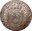 France 1/4 ECU (Louis XIV) SIT. NOMEN. DOMINI BENEDICTVM. 1697 coin reverse