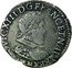 France 1/4 Franc (Louis XIII- M.) LVDOVIC XIII D G FRANC ET NAVA. REX M coin obverse