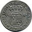 France 1/6 ECU (Navarre. Louis XV) SIT. NOMEN. DOMINI. .BENEDICTVM 1719 XX S. coin reverse