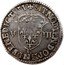 France 1/8 ECU Henry IV Crowned Arms Cross 1608 C SIT NOMEN DOMINI BENEDICTVM V III C coin reverse