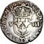 France 1/8 ECU (Henry IV Foliated Cross) VIII SIT.NOMEN.DOMINI.BENEDICTVM-9 coin reverse