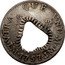 France 1 Bit Countermarked Coinage ND (1770-1772)  KM# 17 VTRA QUE VNUM LMA 1757 JD coin reverse