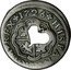 France 1 Bit (Martinique Coinage) KM# 2 1726 HISPANIARUM REX coin reverse