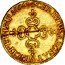 France 1 ECU (Louis XIV. Sun) CHRISTVS REGNAT VINCIT ET IMP 1648 coin reverse