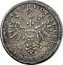 France 1 Florin (Guldenthaler) (Leopold I Type 2. City of Hagenau) KM# 66 LEOPOLD I D G ROMANOR IMP SEMPER AUGUS coin reverse