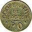 France 1 Franc Cooperative. Bages ND  COOPÉRATIVE DE BAGES P.O coin obverse